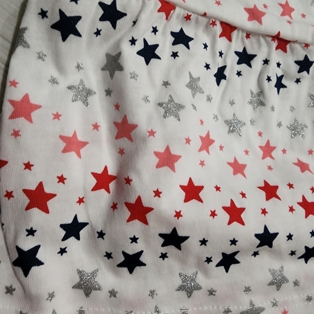 Carter's 2 piece short and tank top Red white and blue outfit Size 3MO NWT - Picture 5 of 14